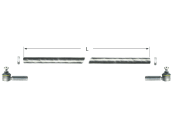 Spur- und Lenkstange, Einschraubgewinde M 20 x 1,5, für Universal 