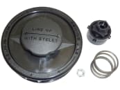 Fadenkopf "Tap & Go Quick Load" halbautomatisch, linksdrehend, Ø Faden 2,7 mm, für Motorsensen, Freischneider ab 30 cm³ Hubraum 