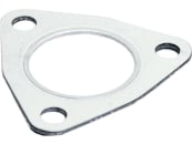Krümmerdichtung Ø innen 45 mm, Bohrungen 3 x 10,5 mm/Abstand 65 mm, für Verbindung Krümmer/Auspuffstutzen Perkins-Motor Landini, Leyland, Massey Ferguson 