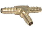 Rohrverbinder "T-PO-RV-MS" T-Form, Messing, für Polyamidrohr 