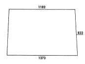 Frontscheibe, klar, 1.185/1.275 x 830 x 6 mm, für Zetor 5211/45, 6211/45, 7211/45, 7711/45, Kabine UR 1 