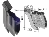 Industriehof® Düngerschar für Becker, 99.BE-13 