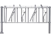 Patura Fressgitter "SV" für Fleischrinder, mit verstellbarer Halsweite 