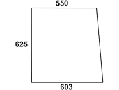 Seitenscheibe, grün, links, geklebt, für Fendt Vario 800, 900 