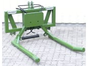 Düvelsdorf Rundballengabel "Solo" hydraulisch verstellbare Zinken, Dreipunktanbau Kat. 2; Euro-Aufnahme, 3517745 Düvelsdorf Rundballengabel "Solo" hydraulisch verstellbare Zinken, Dreipunktanbau Kat. 2; Euro-Aufnahme, 3517745