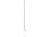 Patura Zaunpfahl "Compact" 1,05 m Kunststoff weiß, mit Stahlspitze, Trittstufe, 10 St., 163050 Patura Zaunpfahl "Compact" 1,05 m Kunststoff weiß, mit Stahlspitze, Trittstufe, 10 St., 163050