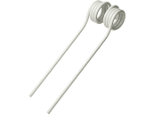 Pöttinger Kreiselheuerzinken links/rechts, 380/393 x 105 x 9,5 mm, weiß,, für Kreiselheuer Alpinhit, Eurohit, Hit 