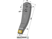 Industriehof® Scharspitze 290 x 80 x 18/25 mm, für Pöttinger Grubber Synkro, 101.EXT-1013 