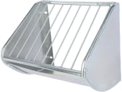KERBL Heuraufe 60 x 53 x 47 cm Fassungsvermögen 90 l, verzinkt, Wandmontage, für Pferde, 32706 KERBL Heuraufe 60 x 53 x 47 cm Fassungsvermögen 90 l, verzinkt, Wandmontage, für Pferde, 32706