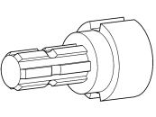 Walterscheid Nabe, Profil 1 3/4" 6, für Reibkupplungen PFBK96/4, 1178091 