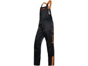 STIHL Schnittschutz-Latzhose "Dynamic C" Gr. XXL, anthrazit; warnorange, Schnittschutzklasse 1 (20 m/s), Mod. 2022, 0088 388 1007 