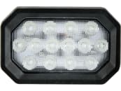 LED-Arbeitsscheinwerfer rechteckig, 2.800 lm, 10 – 30 V, 14 LEDs, für Traktor John Deere 5000/M, 6000 SE 