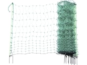 Patura Geflügelzaun 112 cm/25 m, grün, mit Doppelspitze, nicht stromführend, 7 St., Doppelspitze, 111210 