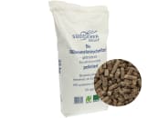 Südzucker Bio Rübenmelasseschnitzel Rübenschnitzel pelletiert für Pferde, Rinder und Schweine 25 kg Sack Südzucker Bio Rübenmelasseschnitzel Rübenschnitzel pelletiert für Pferde, Rinder und Schweine 25 kg Sack