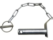 Düvelsdorf Oberlenkerbolzen Kat. 2 mit Kette für Schlepperdreieck, 3519907 