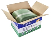 Toptex® Strohvlies und Heuvlies 130 grün 9,8 x 25 m 1 Rolle à 245 m2 Abdeckvlies für Stroh und Heu, langfristiger UV Schutz 