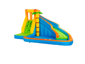 HOME DELUXE Aufblasbare Hüpfburg VIVI bunt HOME DELUXE Aufblasbare Hüpfburg VIVI bunt