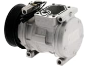 Klimakompressor 12 V mit Riemenscheibe Ø 125 mm, 8 Rippen, für Claas, John Deere, Renault Agriculture, 850340N 
