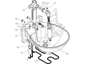 Lister Tränkebecken SB 22 H RBH Explo-Zeichnung 