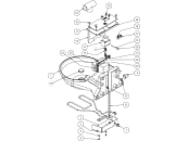 Lister Tränkebecken SB 112 BACTO® PROTECT Explo-Zeichnung 