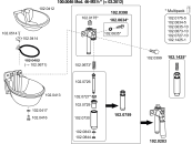 SUEVIA Tränkebecken Mod. 46-MS 1/2" (bis Bj. 03.12) Explo-Zeichnung 