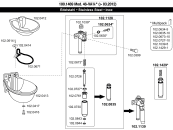 SUEVIA Tränkebecken Mod. 46-VA 3/4" (ab Bj. 03.12) Explo-Zeichnung 
