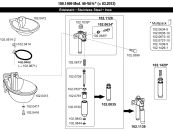 SUEVIA Tränkebecken Mod. 46-VA 3/4" (bis Bj. 03.12) Explo-Zeichnung 