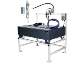 SAMOA® Altölzentrum "AZ" ohne Tank, mit Überfüllsicherung und Profi-Druckluftmembranpumpe "DF100", 40790 