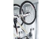 Biohort Fahrradhalter bikeMax für Gerätehaus Europa 2 St. silber Fahrradständer Wand 