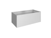 Biohort Metall Hochbeet Typ 2x1 silver; metallic verschiedene Ausführungen Füllmenge 1.580 l 