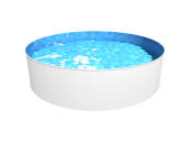 Stahlwandpool New Splasher Secure Komplettset Ø 350 cm x 90 cm weiß inkl. Kartuschenfilteranlage und Sicherheitsleiter Stahlwandpool New Splasher Secure Komplettset Ø 350 cm x 90 cm weiß inkl. Kartuschenfilteranlage und Sicherheitsleiter