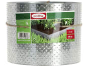 bellissa Rasenkantenband Noppenstruktur Stahlblech, verzinkt silver 500 x 14 cm 