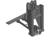 scharmüller Anhängebock "HVLB W330 K80" Standard, Schlittenweite 330/25/32 mm, Traktor MB-Trac 1100, 1300, 1400, 1500, 1600, 1800, 00.136.81.2-A02 