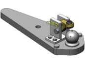 scharmüller Kugelbalken "K80®" Standard, 644 x 234 x 40 mm, für Traktor Fendt Favorit 800 (bis Bj. 12.01), Favorit 900 Vario (bis Bj. 12.01), 00.960.310.0-A11 