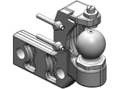 scharmüller Zwangslenkung "K50", links/rechts, mit Niederhalter, für K80®-Tragplatte, 00.520.52.2 