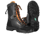 Husqvarna® Schnittschutz-Lederstiefel "Classic 20", schwarz; warnorange 