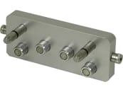 Stecker "DP 2PS06", 4-fach Innengewinde zöllig, DN 10, UDK*, für Multikupplung, Loshälfte 