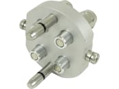 Stecker "DP 2P506", 4-fach Außengewinde metrisch, DN 10, UDK*, für Multikupplung, Loshälfte 