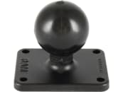 RAM® MOUNTS Basisplatte mit C-Kugel 38,1 mm/1,5" Schraubmontage, rechteckig, RAM-202U-225 RAM® MOUNTS Basisplatte mit C-Kugel 38,1 mm/1,5" Schraubmontage, rechteckig, RAM-202U-225