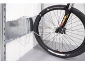 Biohort Fahrradständer bikeHolder für Gartenbox StoreMax 190 silber Fahrradträger 