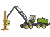 Bruder® Modell "John Deere Harvester 1270 G " mit einem Baumstamm 1:16, 02135 