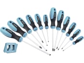 Hazet® Schraubendrehersatz Schlitz/Kreuzschlitz/Torx®, Aufhängeloch im Griff, 13-teilig, 810/13 Hazet® Schraubendrehersatz Schlitz/Kreuzschlitz/Torx®, Aufhängeloch im Griff, 13-teilig, 810/13