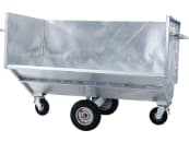 Growi® Großraumkuli B x H x T: 240 x 153 x 135 cm für Traktoren Euro-Aufnahme, feuerverzinkt, 15951 