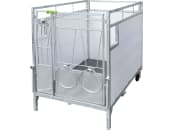 KERBL Kälberbox mit schwenkbarem Boden B x H x T innen 103 x 118,5 x 163 cm, 14616 KERBL Kälberbox mit schwenkbarem Boden B x H x T innen 103 x 118,5 x 163 cm, 14616