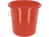 KERBL Universaleimer 10 l rot, Kunststoff (lebensmittelecht), mit Metall-Tragebügel, 298840 KERBL Universaleimer 10 l rot, Kunststoff (lebensmittelecht), mit Metall-Tragebügel, 298840