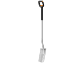 Fiskars Xact Telescopic Spaten rund 