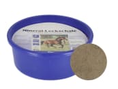 DERBY® Mineral-Leckschale praktisch für Weide und Laufstall 10 kg Schale 