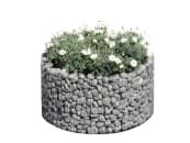 bellissa Gabionen-Hochbeet Basic rund inklusive Trennfolie 81 x 81 x 40 cm silver , Füllmenge 140 l bellissa Gabionen-Hochbeet Basic rund inklusive Trennfolie 81 x 81 x 40 cm silver , Füllmenge 140 l