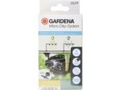 Gardena Micro-Drip-System Reihentropfer druckausgleichend Länge:37 mm Bewässerung für Topfpflanzen 13312-20 