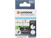 Gardena Micro-Drip-System T-Stück für Sprühdüsen 4,6 mm (3/16'') Bewässerung 13216-20 